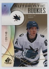 2024 Upper Deck SP Game Used Authentic Rookies Gold /149 Collin Graf #230 16f8