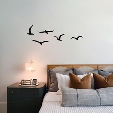 Seagulls Metal Wall Decor Birds Wall Hanging Art For Home Patio Garden Decor