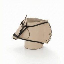 Horse Head Desk Organizer Decorative Leather Desk Organizer Cylindrical