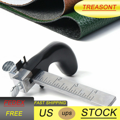 Professional Leather Draw Gauge Tool Strap Cutter Hand Craft Belt Cutting Blade