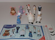 Komplettsatz Fremdfiguren "Ratatouille" mit Beipackzettel von Zaini
