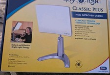 NEW Carex Day Light Classic Plus Sunlight Therapy 10000 LUX Therapy Lamp