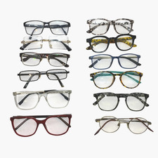 Lot Of 12 Pairs Mixed Eyeglass Frames Designer Styles Tortoise Bundle
