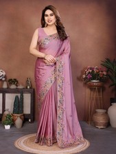 Indian Bollywood Sari Pakistani Sarees Party Wear Wedding Saree Blouse Designer