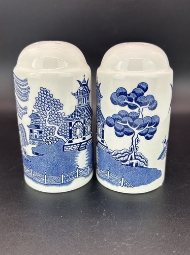Blue Willow Salz und Pfefferstreuer Set Johnson Brothers England Made BN14