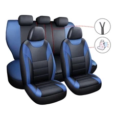 For Nissan Qashqai X-Trail Universal Car Seat Covers Waterproof Faux Leather