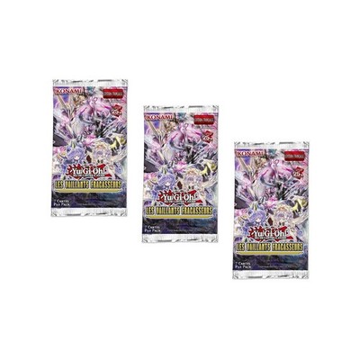 Yu-Gi-Oh! 3er Set Booster Spielkarten Die tapferen Schwacher Mehrfarbig