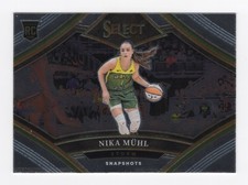 2024 Panini Select WNBA Snapshots Nika Muhl Nika Mühl #17 Rookie RC STORM