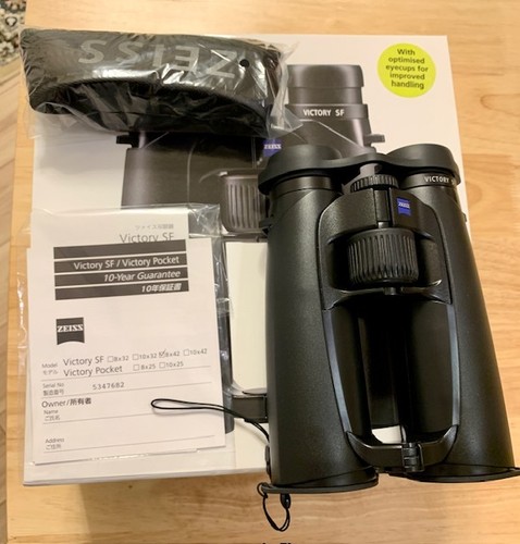 Zeiss Victory SF 8x42 Binoculars Lightweight Waterproof New w/ Box & Warranty - Picture 7 of 10