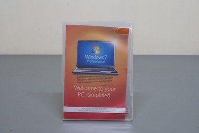 Microsoft Windows 7 Professional OEM 64 bit DVD w/SP 1   1J