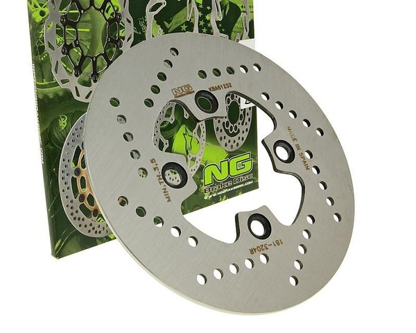 Bremsscheibe NG 181 - 190 / 64 / 4Mm 4 Loch FüR Suzuki Katana LC AC 50 Ccm-image