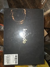 Kingdo FM-02 Cordless Red LED Light Therapy Mask for Face - White W/remote