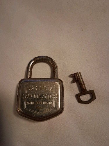 Vintage Konvolut 4 Vorhängeschlösser: Yale & Towne Ordnance, Abus Germany mit Schlüssel funktioniert - Bild 5 von 6