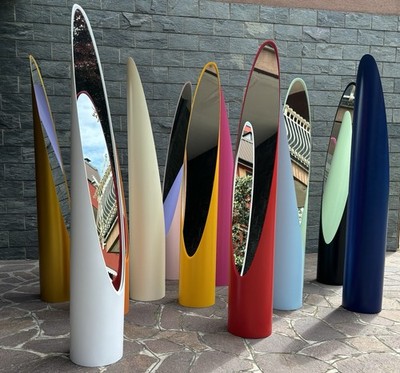 SPIEGEL SPIEGEL MOD. ABS BODENNAGEL VERSCHIEDENE FARBEN