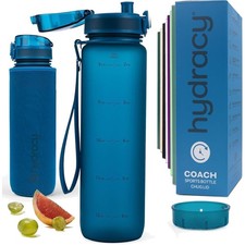 Trinkflasche 1L mit Fruchteinsatz BPA-frei Sp...