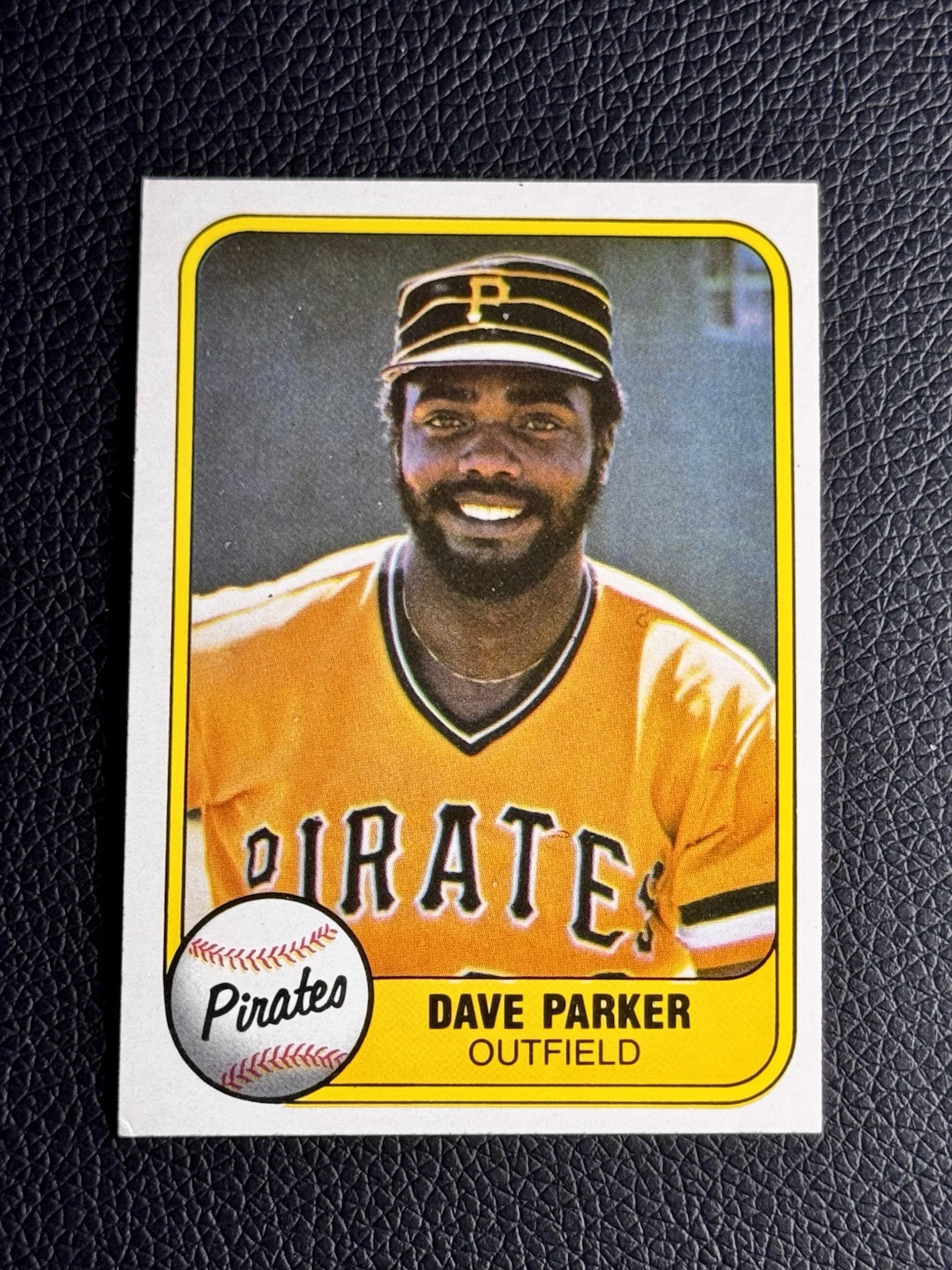 ‼️🏴‍☠️SHIVER ME TIMBERS🏴‍☠️‼️ 1981 Fleer Dave Parker #360 Pittsburgh Pirates