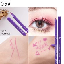 Waterproof Liquid Eyeliner Pen – White, Black & Brown Long-Lasting Quick-Dry Eye