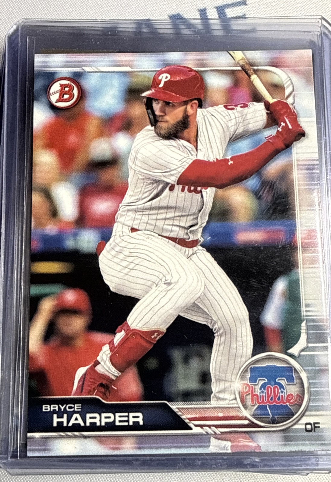 2019 Bowman Bryce Harper #3 Philadelphia Phillies Baseball Card
