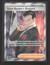 Pokemon Destined Rivals Team Rocket's Giovanni - 225/182 ultra rare #225