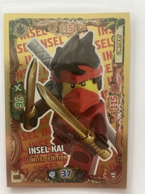 Ninjago Sammelkarte Insel Kai Limited Edition LE5