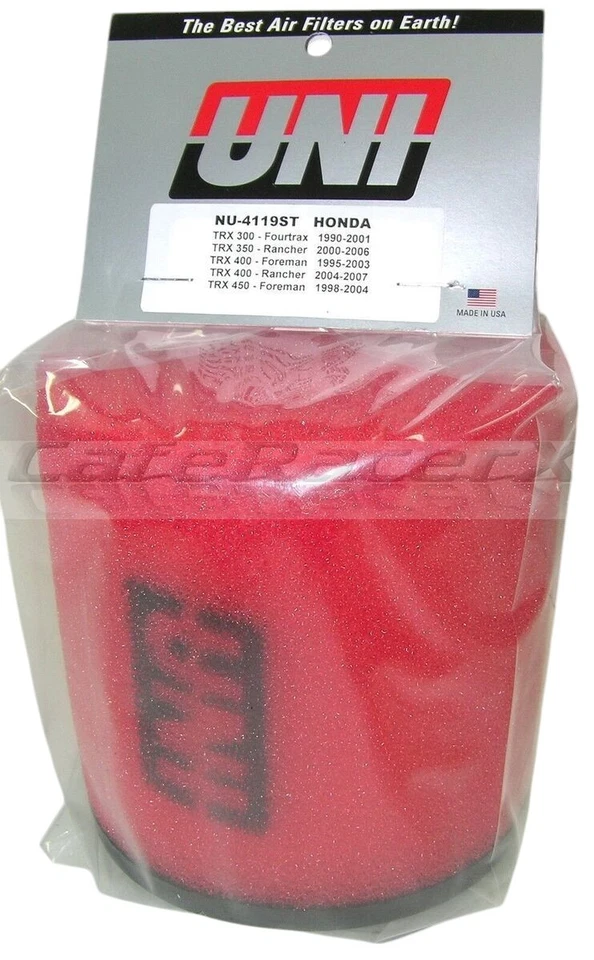 Filtro de aire de doble etapa Uni Filter Honda Foreman 450 Fourtrax 300 TRX 300 350 400 Foto 4 de 4
