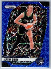 2024 Panini Prizm WNBA Alanna Smith Blue Velocity Prizms #111