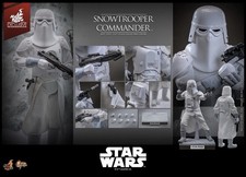 EXCLUSIVE HOT TOYS STAR WARS ESB SNOWTROOPER COMMANDER 1 OF 3000 MMS835 SEALED