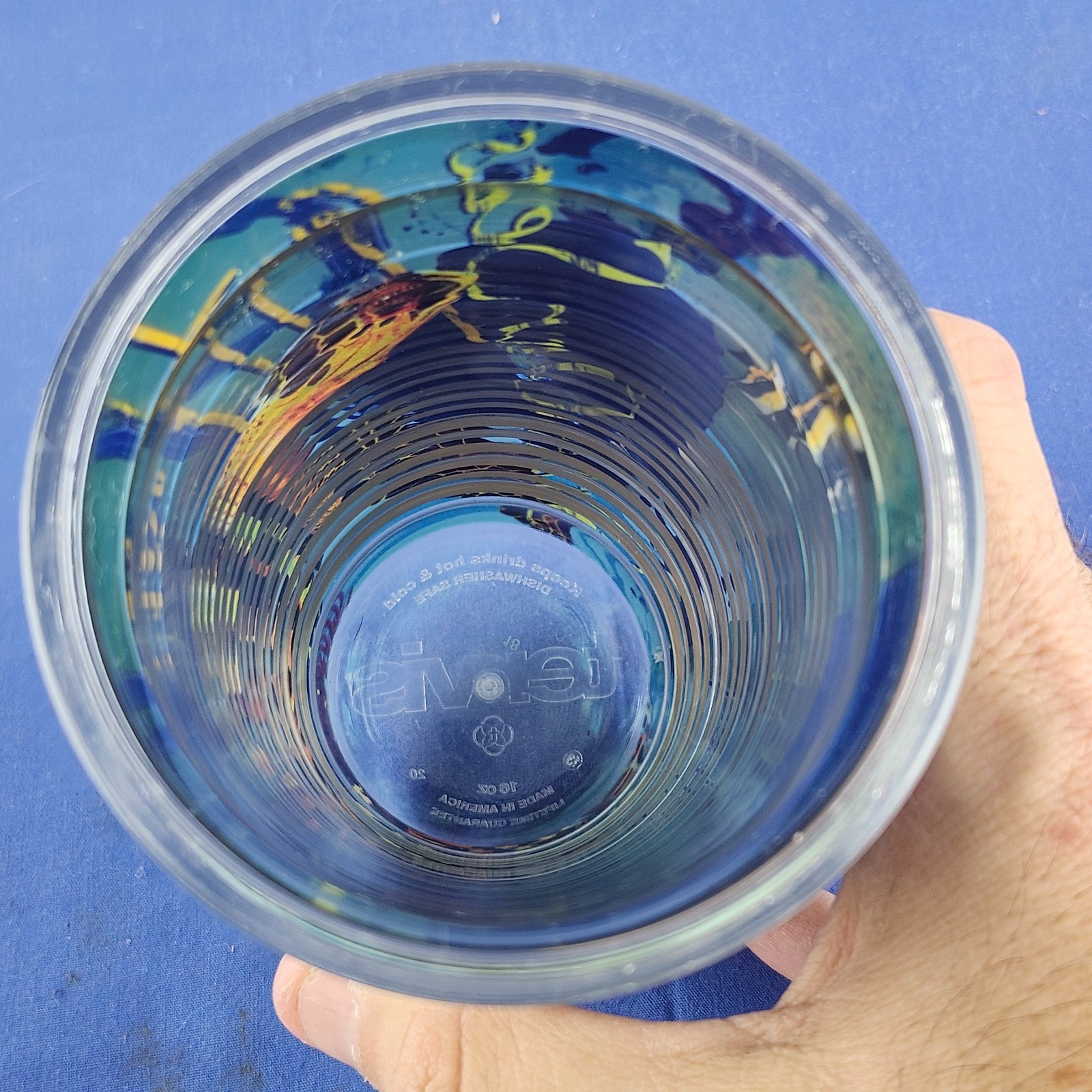 Guy Harvey Turtle Ocean Tervis Tumbler 16 oz Insulated Cup 2008 Edition