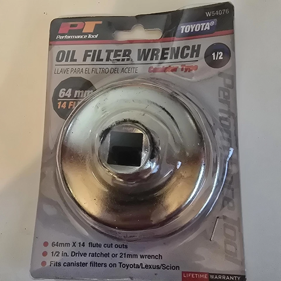 Performance Tool Oil Filter Wrench 64mm Toyota/Lexus/Scion - Image 2 of 4