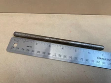 WALBERG & AUGE LEEDY Percussion Rod 3/8" Nickel 30s 40s 50s Vtg Holder Mount 7"