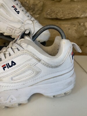 Pink Sneakers Sports Direct Fila Fila Disruptor Low Wmn White