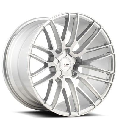 (4) 19'' Staggered Savini Wheels BM13 Brushed Silver Rims (B13)