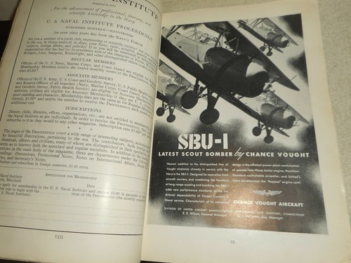 United States Naval Institute PROCEEDINGS Magazine 1935 USS ROYAL SAVAGE Wreck - Picture 3 of 12