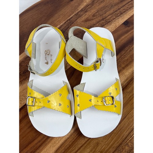 Sun- San Sweetheart Sandals - Ocean House Yellow, Size 3 | eBay