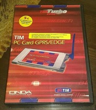 BANDA LARGA TIM PC CARD GPRS EDGE TURBO ONDA MOBILE+CD INSTALLAZIONE(NUOVO)