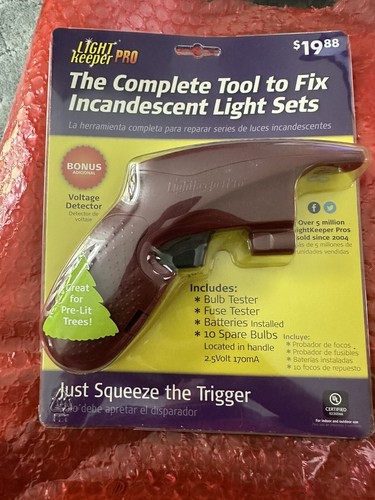 Light Keeper Pro Das komplette Werkzeug zur Befestigung von Glühlampen Weihnachtslichtsets