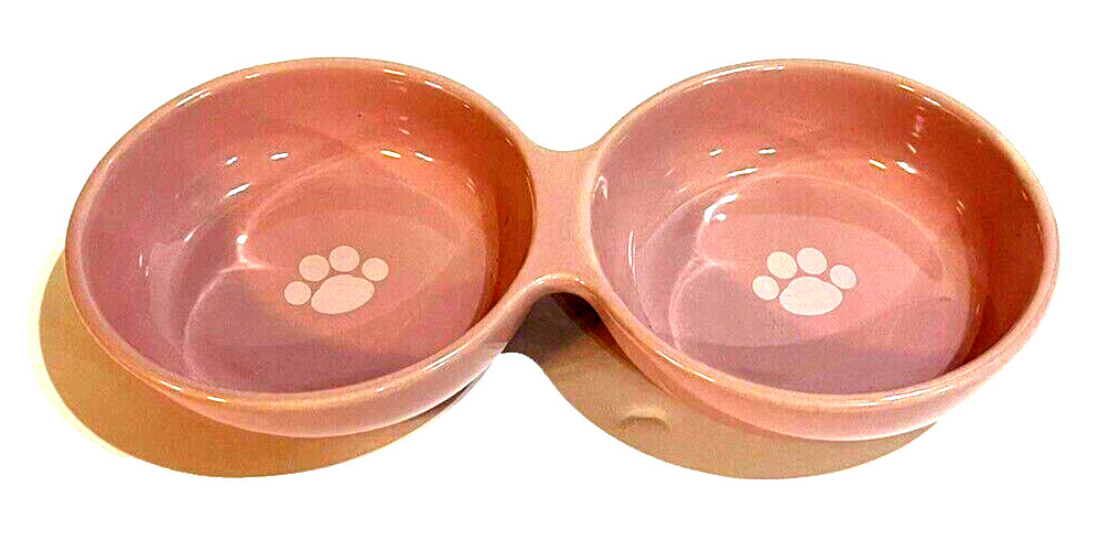 Bowl With Paw Print - Cat Or Small Dog
