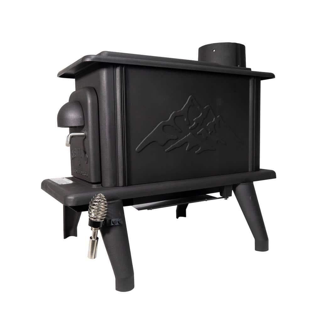Cleveland Iron Works Cast Iron 1-Burn Rate Erie Wood Stove