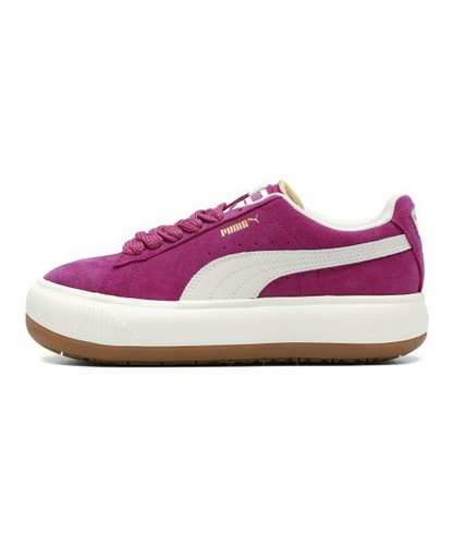 puma purple suede trainers