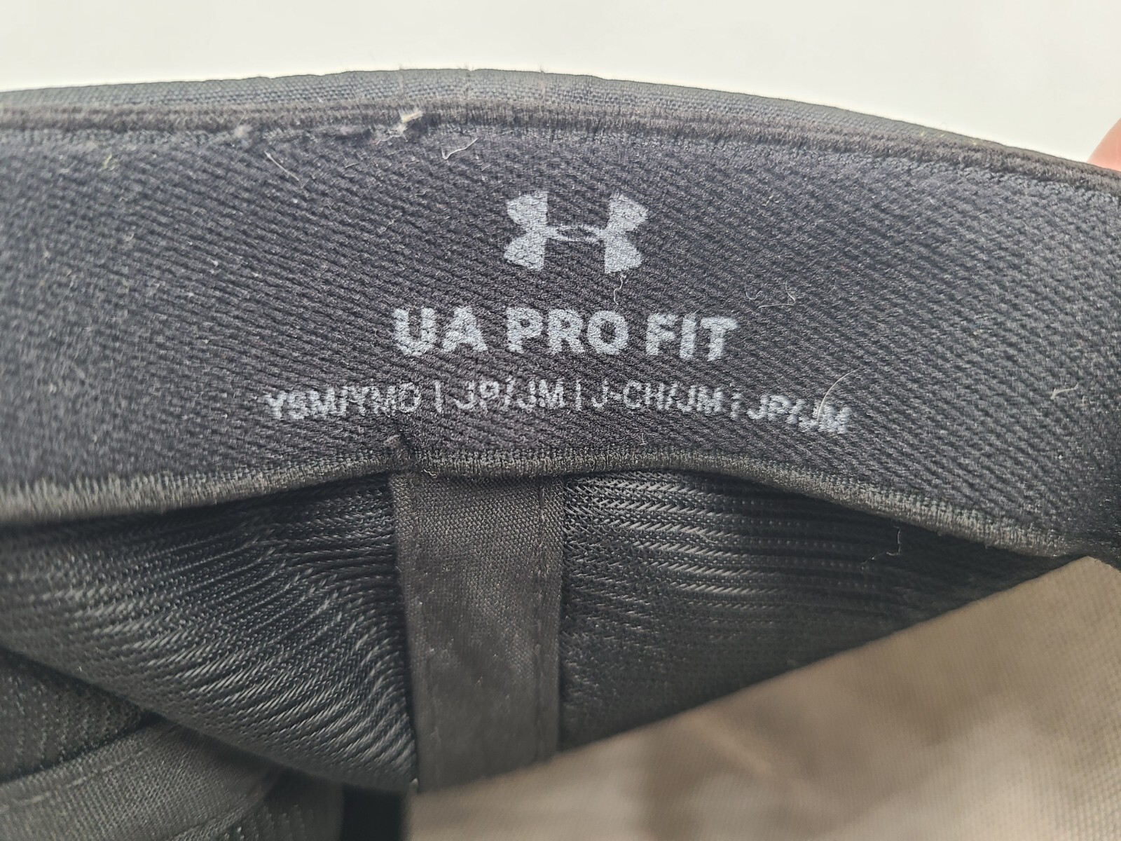 Youth Under Armour S-M Flex Fitted Hat Cap Baseball Child Boys Girls Black Gray