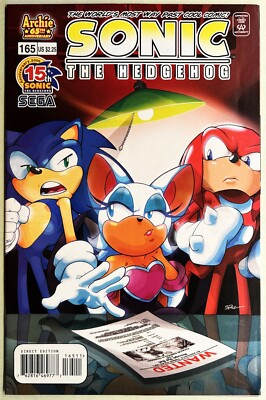 SONIC The HEDGEHOG Comic Book #165 October 2006 First Edit Bagged & Boarded VF