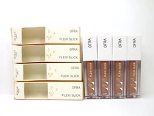 OFRA FLEXI SLICK LIQUID LIPSTICK SYNTHETIC 0.11 OZ *LOT OF 4* BOXED