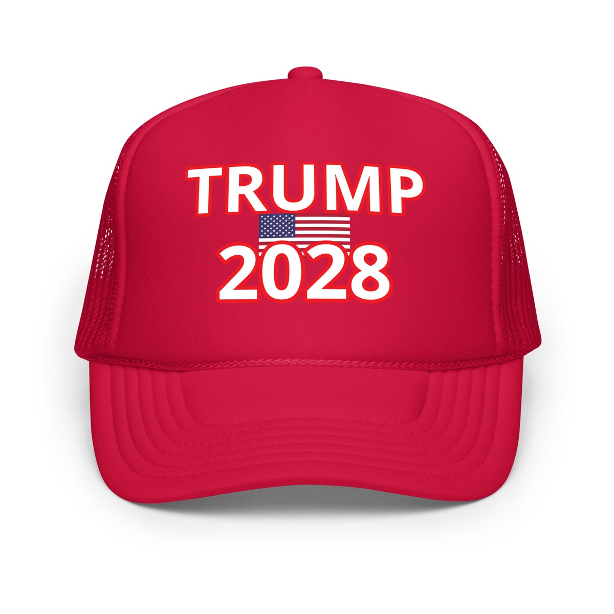TRUMP 2028 Trucker Hat Baseball Cap President, Everyone