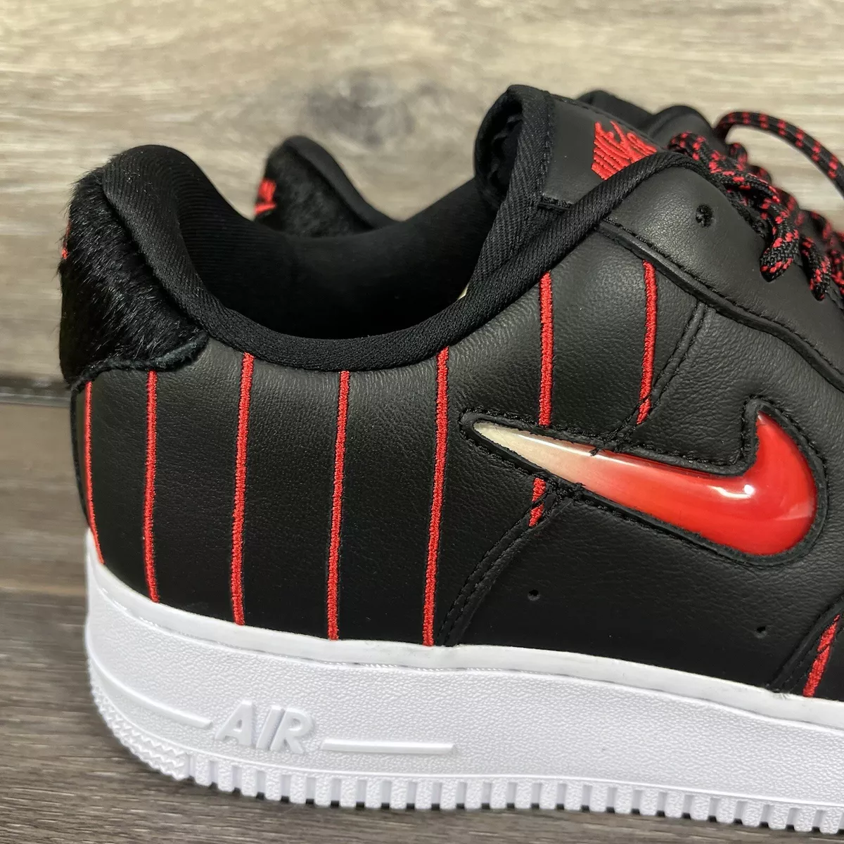 Nike air force 1 jewel clearance red