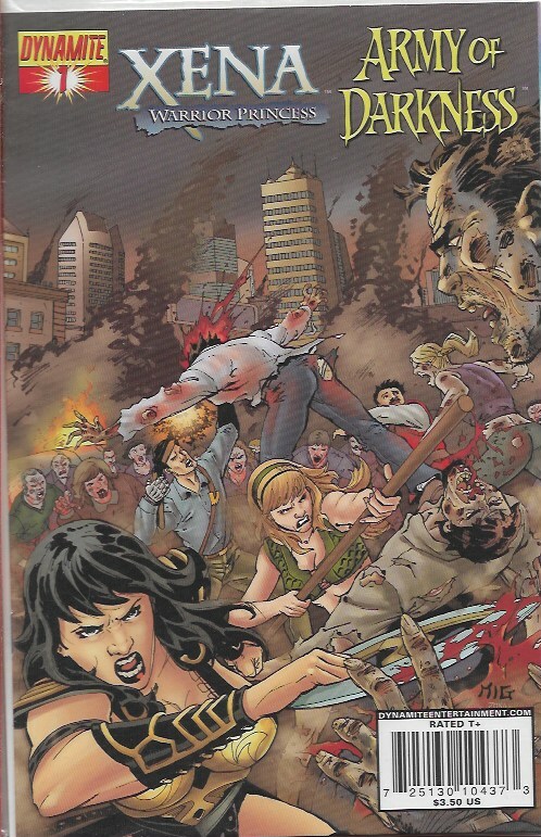 XENA WARRIOR PRINCESS ARMY OF DARKNESS #1 A - Back Issue (S)