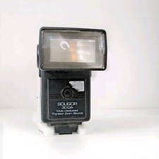 Soligor 30 DA Multi Dedicated Thyristor Zoom Bounce Flash Untested US8-59