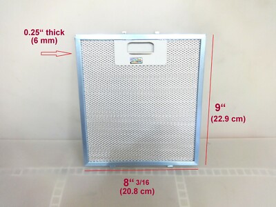 New OEM Bertazzoni Grease Filter, CINEX PURA, Casella, Signature Hardware Filter