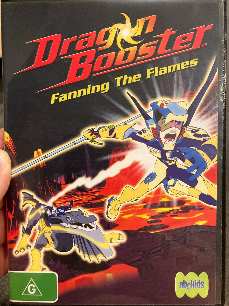 Dragon Booster - Fanning The Flames region 4 DVD (animated