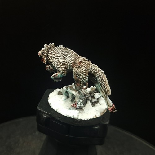 Pro Painted Warhammer 40k Space Wolves Cyberwolf Games Workshop - Picture 4 of 4