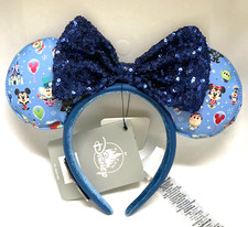 BNWT Disney Parks Chibi Loungefly Minnie Mouse Bow Ears Headband Adult One Size